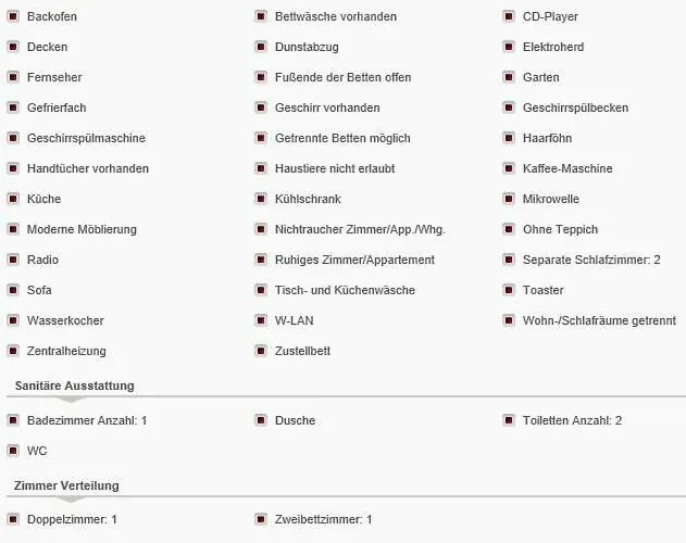 Stoff Appartement Tux